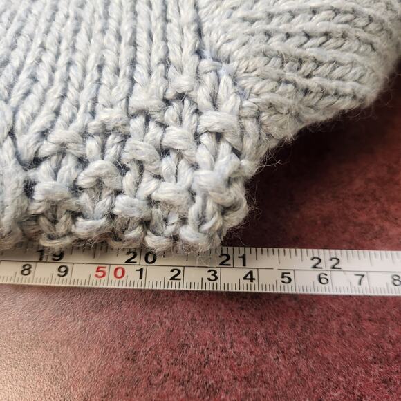 Vtg Bobbie Brooks Hand Knit Embroidered Sweater Womens Medium Cottagecore Floral - Picture 10 of 16